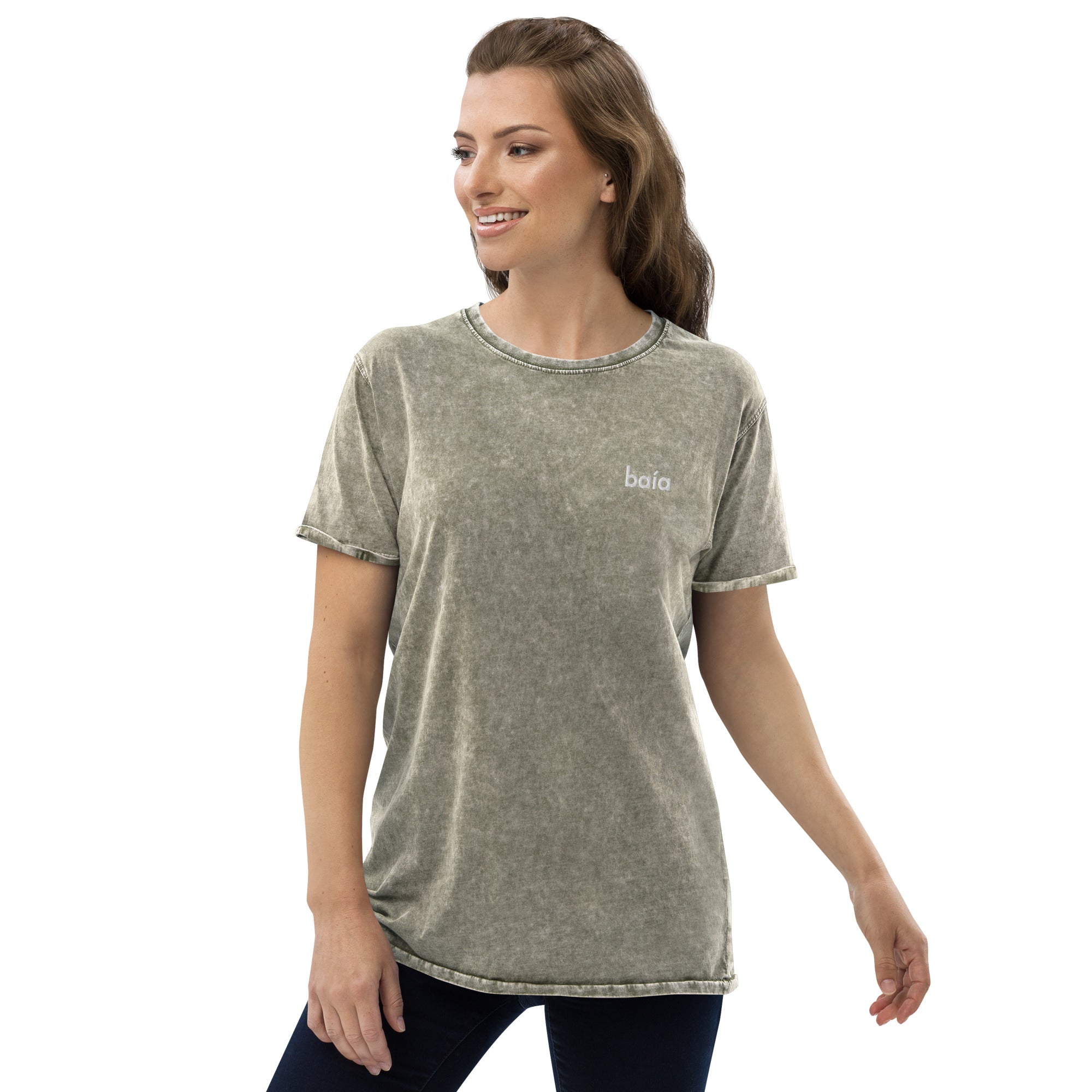 Baía Stonewash T-Shirt Look