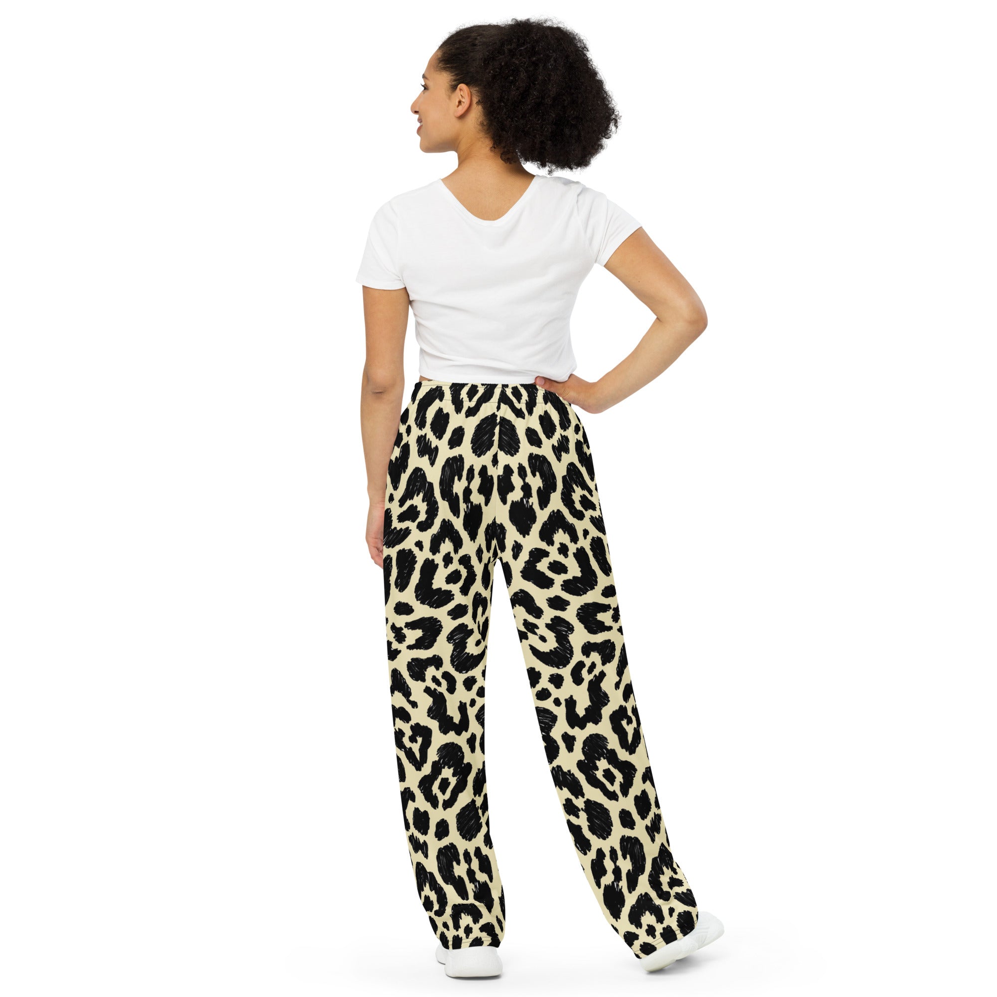 Praia Wide Leg Trouser Back Look