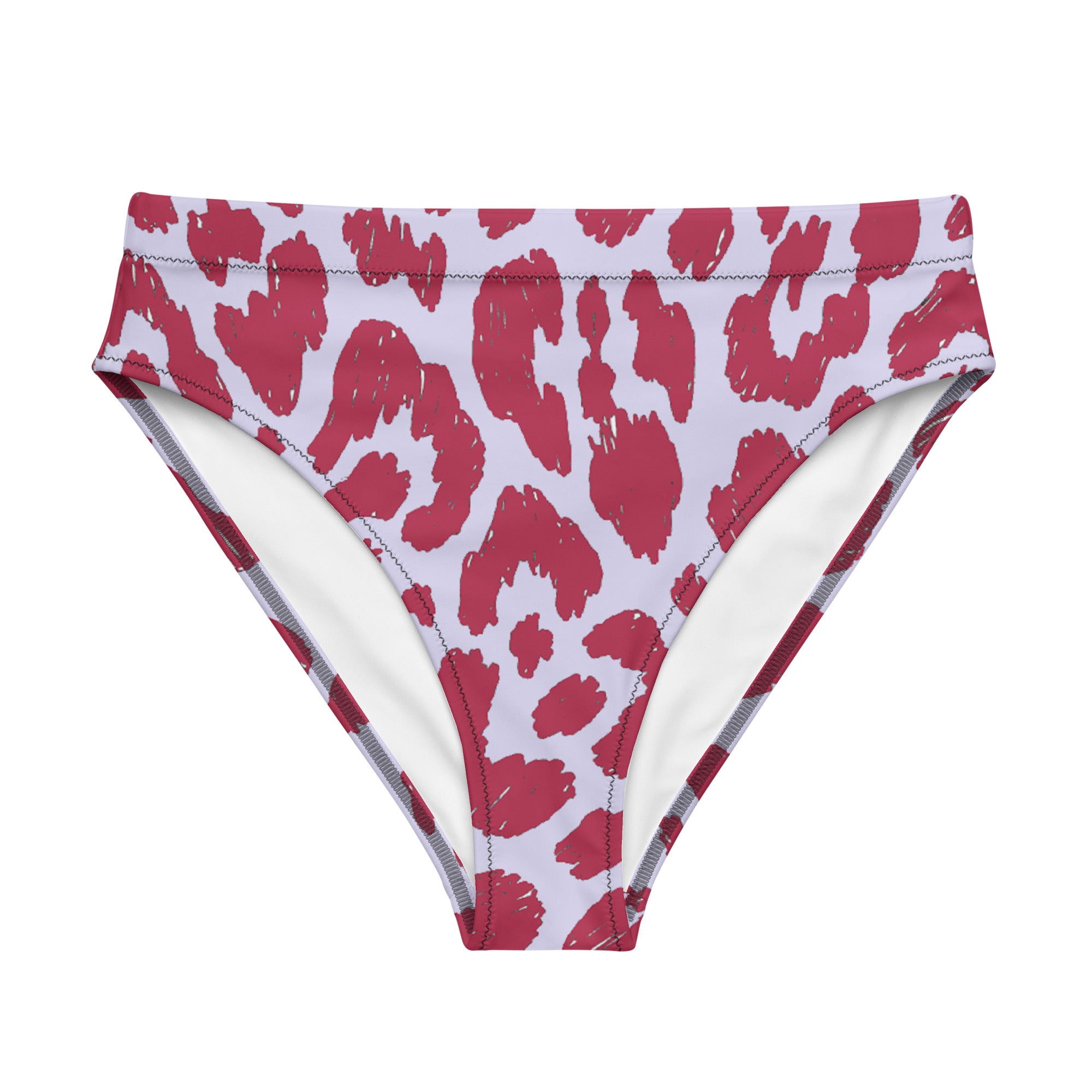 Rosa High-Waisted Bikini Bottom Front